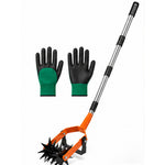 Rotary Garden Cultivator – Manual Soil Loosening &amp; Weeding Tool