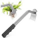 Tine Hand Weed Puller – Manganese Steel Head & Rubber Grip
