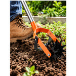 Rotary Garden Cultivator – Manual Soil Loosening &amp; Weeding Tool