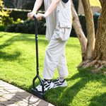 Manual Lawn Edger with Serrated Blade – Garden Border Cutting Tool