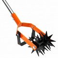 Rotary Garden Cultivator – Manual Soil Loosening &amp; Weeding Tool